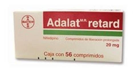 Adalat Retard 20mg Tablets 60 Tablets Asset Pharmacy