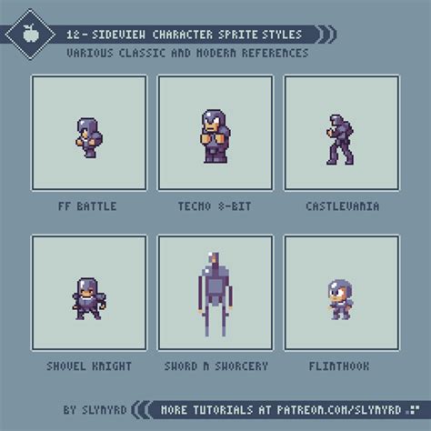 Slynyrd Is Creating Pixel Art And Tutorials Patreon Game Design How