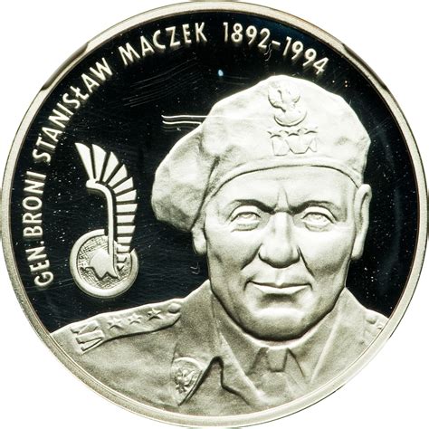 10 Złotych Gen Stanisław Maczek Poland Numista