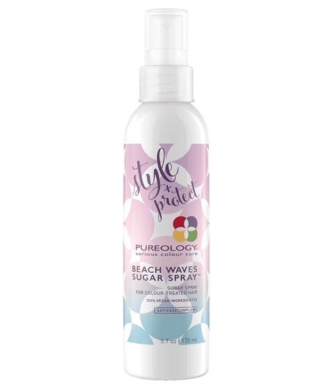 Lightweight texturizing spray that creates tousled waves with movement. Beach Waves Sugar Hair Spray for Tousled, Beachy Waves ...
