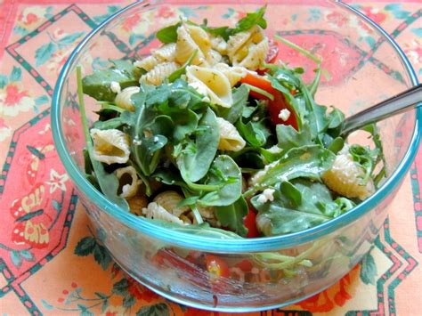 Recipe Summer Med Pasta Salad With Arugula