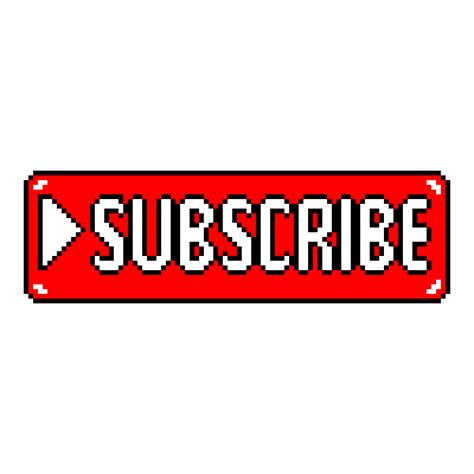 Pixilart The Subscribe Button By Ap Animator
