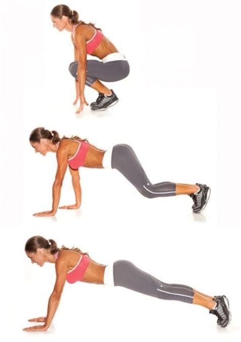 Walk Out Plank 600×853 Fitness Workouts And Exercises