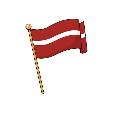 Bandiera Della Lettonia Royalty Free Stock Svg Vector And Clip Art