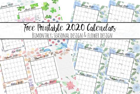 Free Printable Monthly Calendar With Holidays Free Resume Templates