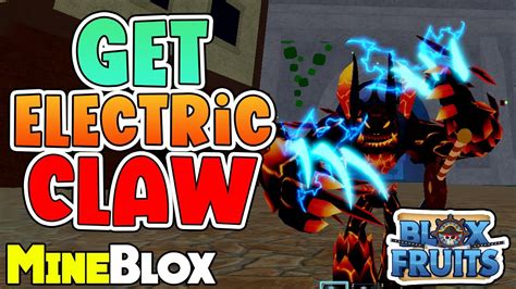 How To Get Electric Claw In Bloxfruits Youtube