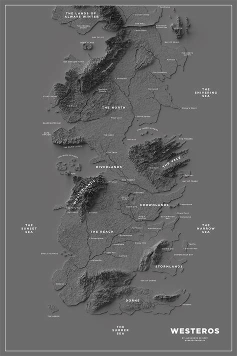 Heres A Map Of Westeros I Made Imaginarymaps