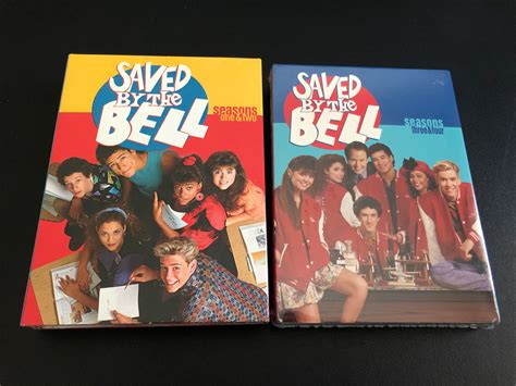Saved By The Bell Seasons 1and2 Euc And Seasons 3and4 Sealed Ebay