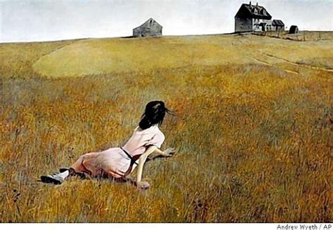 Andrew Wyeth Renowned American Painter Dies Sfgate