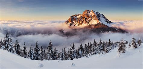 Wallpaper Mountains Nature Snow Winter Alps Summit Ridge