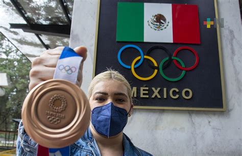 Aremi Fuentes Regresó A Su Segunda Casa El Comité Olímpico Mexicano MÁsnoticias