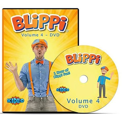 Blippi Official Volume Season 4 Dvd Educational Videos For Kids