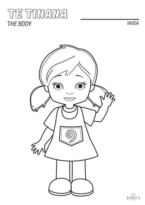 Name And Colour Free Kids Coloring Pages Coloring For Kids Te Reo