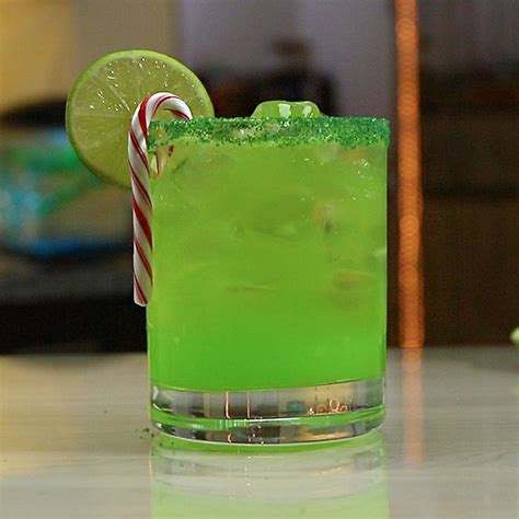The Grinch Cocktail Cocktail Recipe Recipe Christmas Drinks