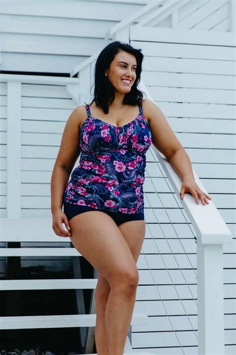 Vintage Paisley Ruched Tankini This Plus Size Tankini Top Has A Classic