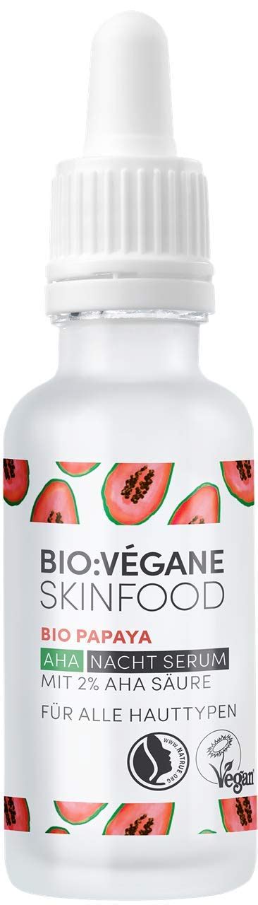 Amazon Com Bio Vegane Skinfood Organic Papaya Aha Night Serum With