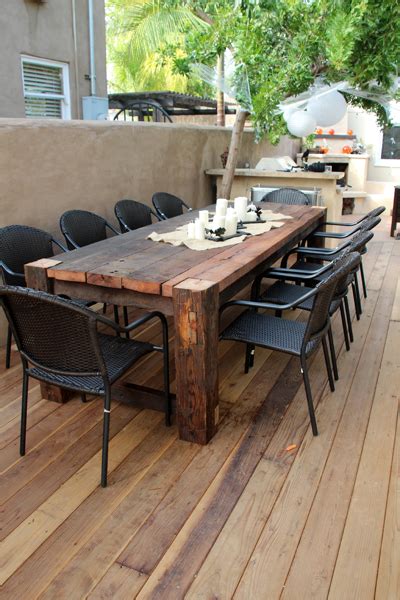 Outdoor dining table, outdoor bench seats, outdoor wood table, wooden outdoor chairs, concrete outdoor table, wicker outdoor. Wooden Outdoor Furniture - kadinhayat.org in 2020 | Diy ...