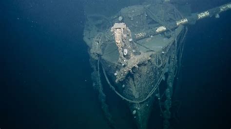 Watch The First Glimpse Of A Sunken Wwii Aircraft Carrier Wired