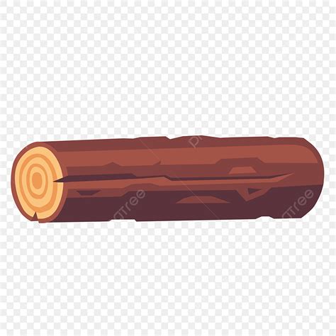 Piece Of Wood Vector Art Png A Piece Of Wood Vector Illustration Wood