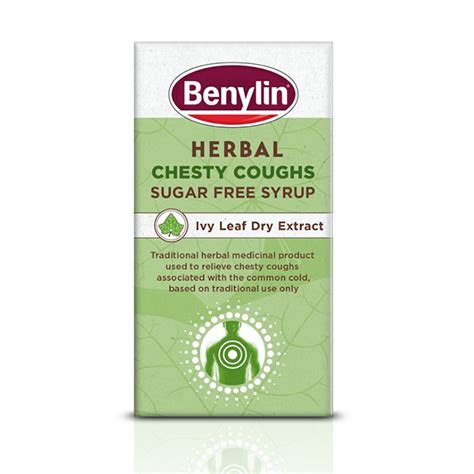 benylin® herbal chesty cough sugar free syrup benylin®