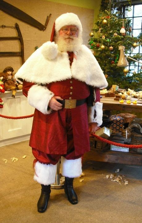 real bearded santa claus available to hire for christmas events create a lifelike santa claus