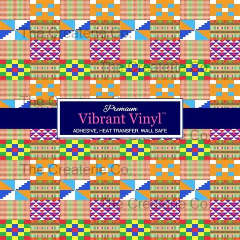 African Print Htv African Print Vinyl Kente Vinyl Print Etsy