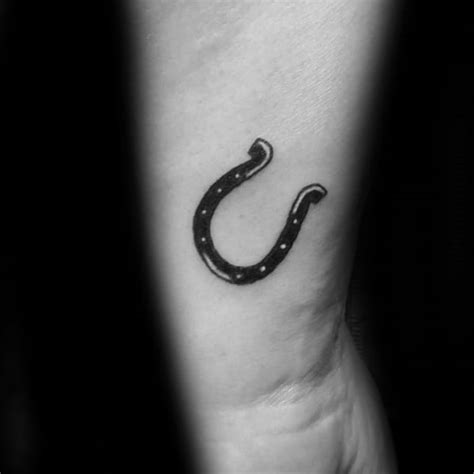 60 Horseshoe Tattoo Designs For Men Good Luck Ink Ideas