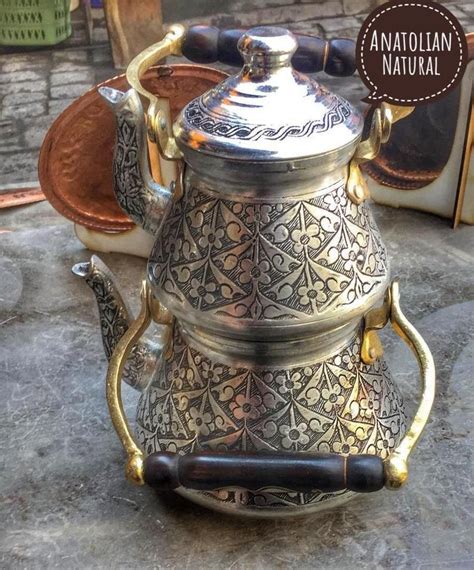 Handcrafted Tea Kettle Turkish Copper Teapot Copper Kettle Unique