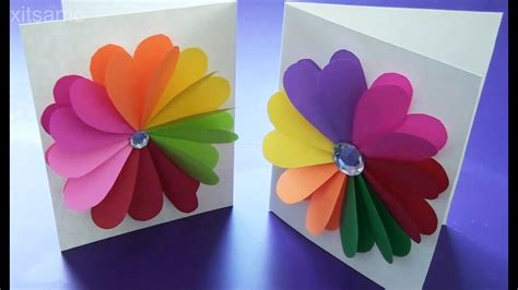 This video shows ideas on how to make greeting cards. DIY Easy Handmade Greeting Cards - How to Make Paper Cards ...