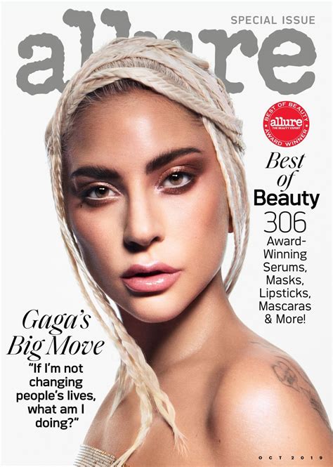 Lady Gaga Allure Magazine October