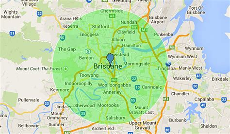 The answer depends on what is 10 km: Brisbane's cheapest suburbs within 10km from the CBD.