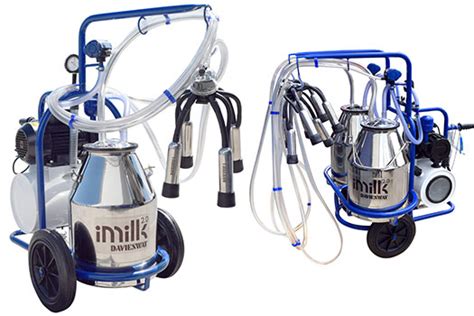 Mobile Bucket Milking Machines Single Milker Double Milking Unit Cow Mini Milker Goat