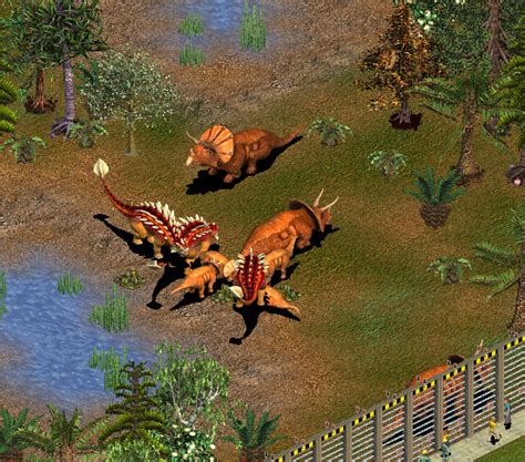 Bigger Triceratops Image No Grass Please Mod For Zoo Tycoon