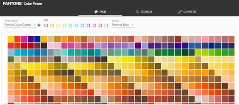 Pantone Color Finder Buscador Para Encontrar El Tono Ideal Para Tu
