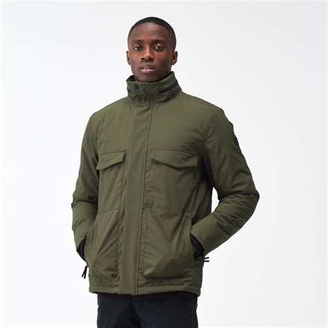 Mens Esteve Waterproof Jacket Dark Khaki Regatta Uk