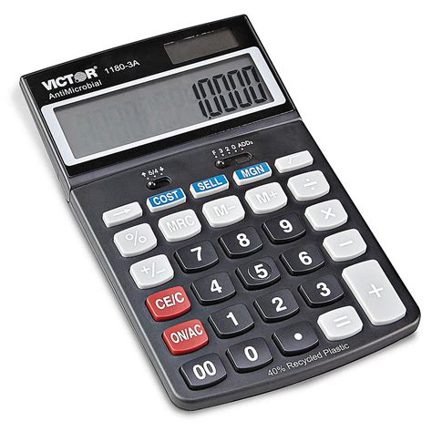 Calculators 4 Function Calculators Basic Calculators In Stock Uline