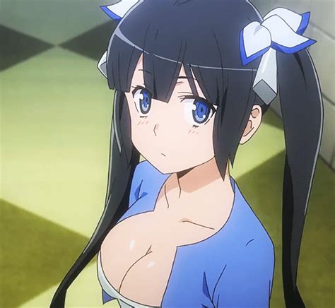 Hestia Playing With Her Hair Danmachi Is It Wrong To Try To Pick Up Girls In A Dungeon