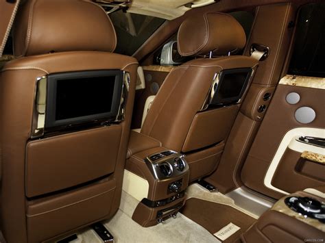 Mansory Rolls Royce Ghost White Interior Rear Seats Caricos