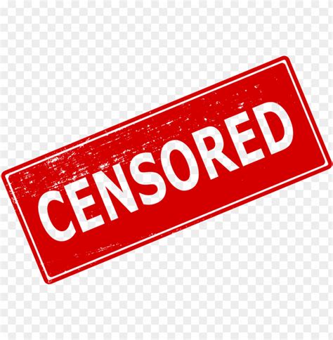 Censored Stamp Png Free Png Images Id Is Toppng