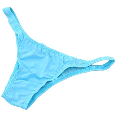 ice silk men s bikini underwear low waist male panties men sexy underwear translucent briefs 16