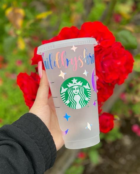 Personalised Reusable Cold Starbucks Cup Etsy