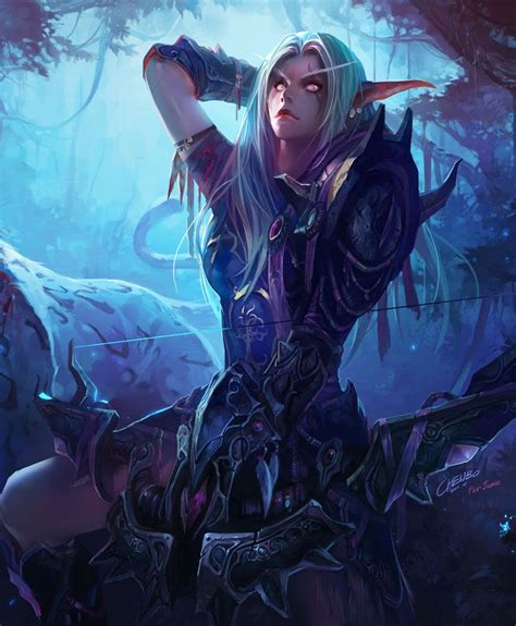 Artist Spotlight Warcraft Fantasy Art Featuring Chenbo Dark Fantasy