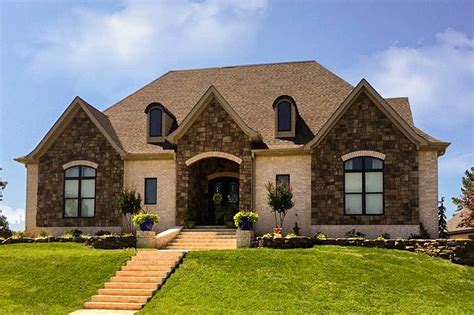 One Story Home Plan With Open Great Room And Two Master Suites