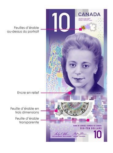 Canadas New 10 Bank Note Le Nouveau Billet Canadien De Flickr