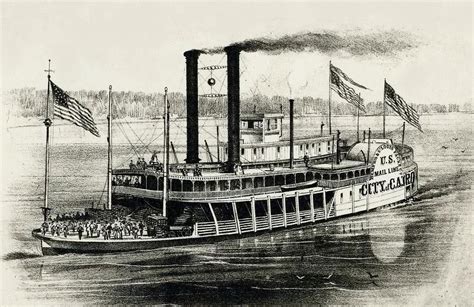 Steamboats 1800s Steam Boats River Boat Paddle Boat
