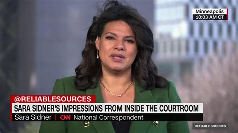 Sara Sidners Impressions From Inside The Chauvin Courtroom Cnn Video