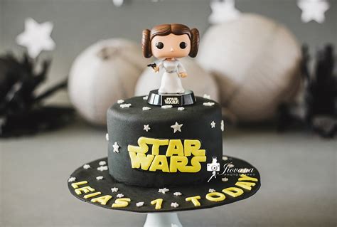 Leias 1st Bday Las Vegas Smash Cake Star Wars Theme