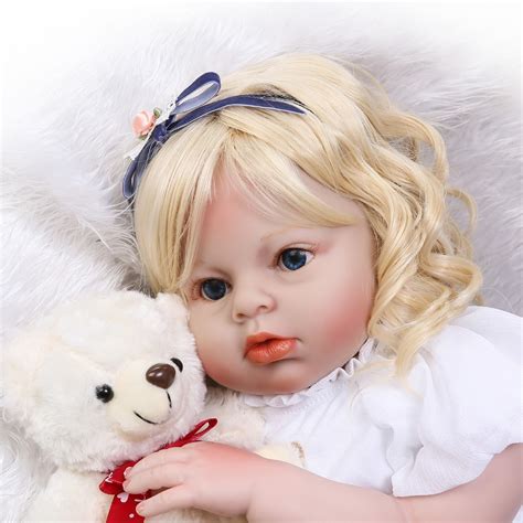 Npk Silikon Realen Puppe Lebensechte Mädchen Silikon Reborn Baby Puppen