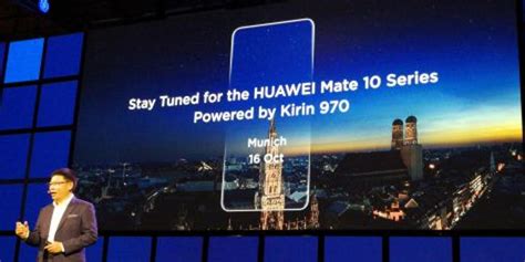 Huawei Presenta Kirin 970 El Primer Procesador Móvil Con Inteligencia