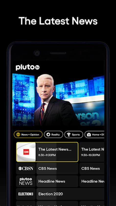 Pluto Tv Apk لنظام Android تنزيل